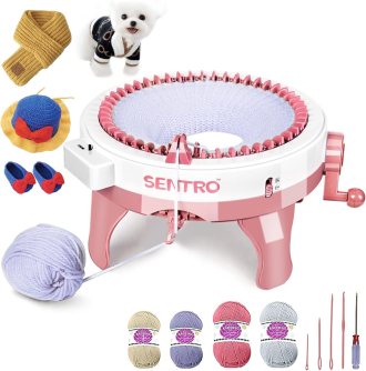SENTRO 48 Needles Knitting Machines with Row Counter