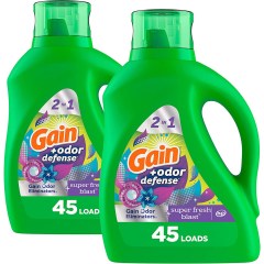 Gain + Odor Defense Liquid Laundry Detergent