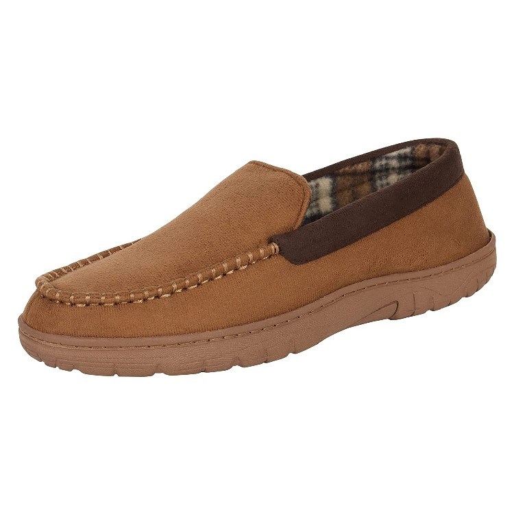 Hanes Men&#039;s Moccasin Slippers