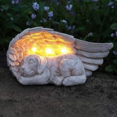 iHeartDogs Forever My Guardian Angel Garden Solar Light