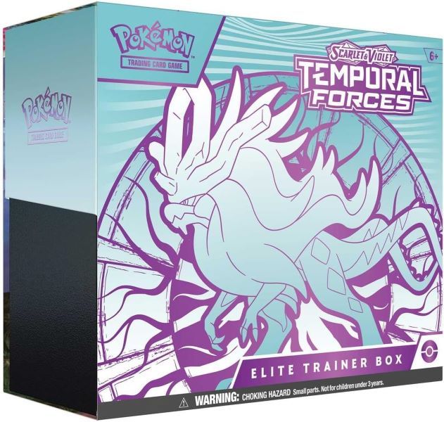 Pokemon TCG Scarlet &amp; Violet: Temporal Forces Elite Trainer Box