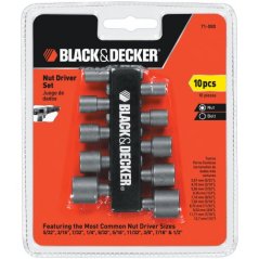 BLACK+DECKER 10 Piece Nut Driver Set