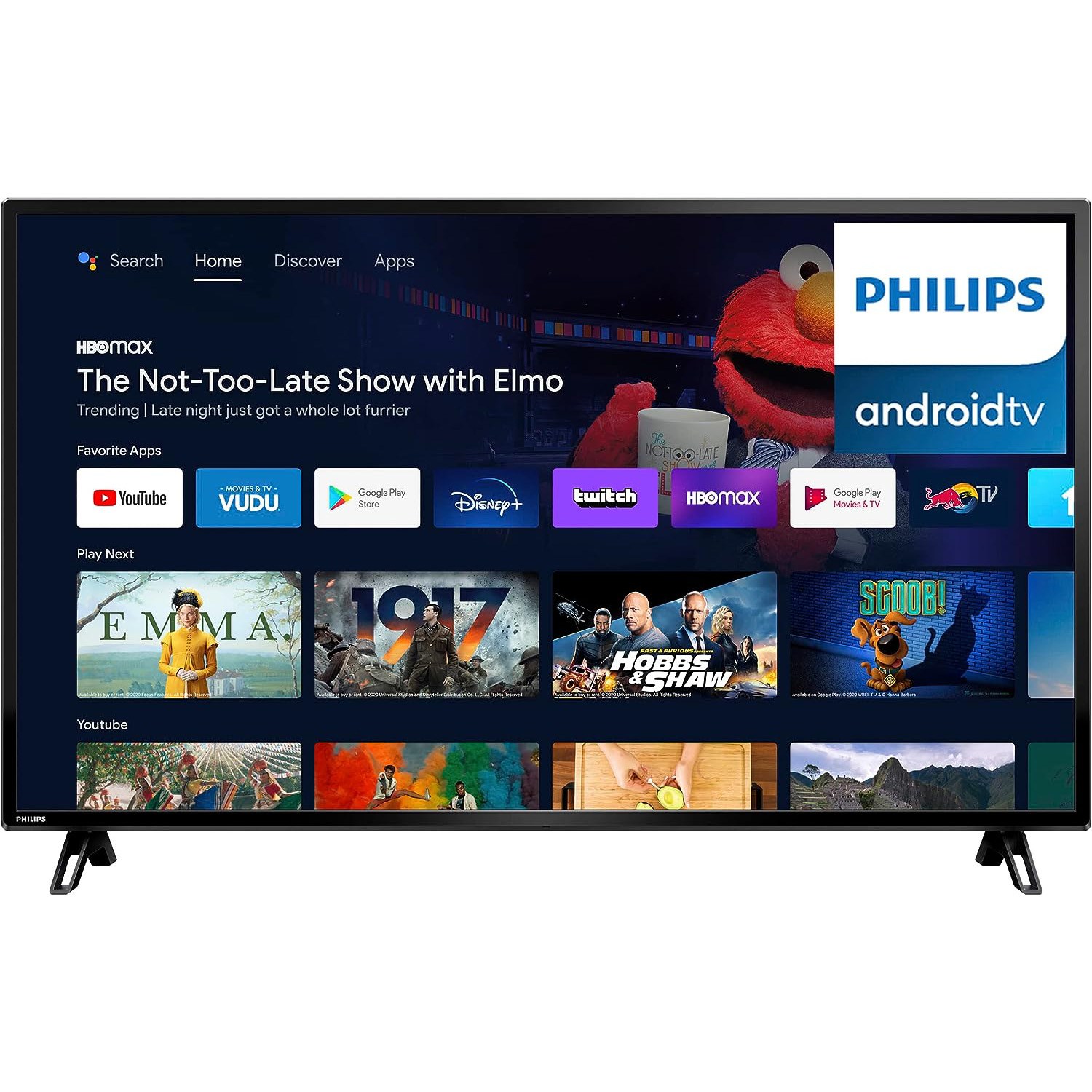 Philips 50-Inch 4K UHD LED Smart TV