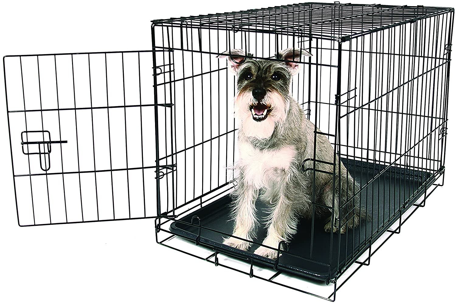 Carlson Pet Products Single Door Metal Dog Crate