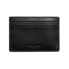 Coach Men's Money Clip Card Case in Sport Calf Leather