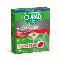 Curad Clinical Advances Bloodstop Gauze Dressings