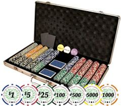 Da Vinci Premium Set of 750 Casino Del Sol Poker Chips