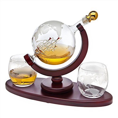 Godinger Whiskey Globe Set