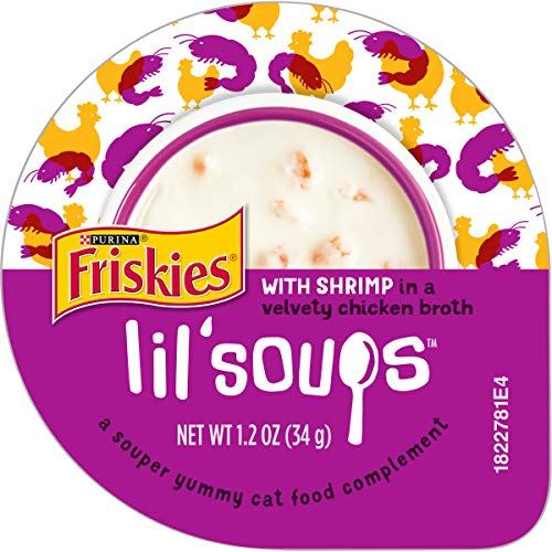 Friskies Lil&#039; Soups – With Shrimp in a Velvety Chicken Broth