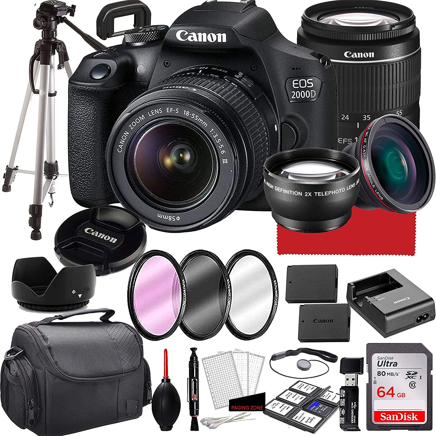 Canon EOS 2000D Rebel T7