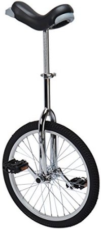 Fun 20" Wheel Chrome Unicycle
