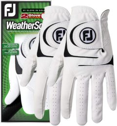 FootJoy WeatherSof 2-Pack Prior Generation Golf Glove