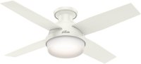 Hunter Dempsey Low Profile Fresh White Ceiling Fan
