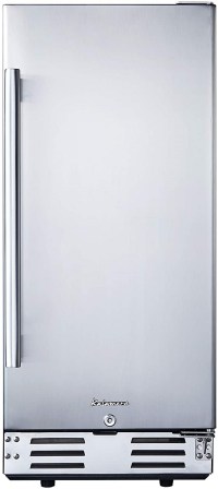 Kalamera 15 in. Stainless Steel Beverage Cooler