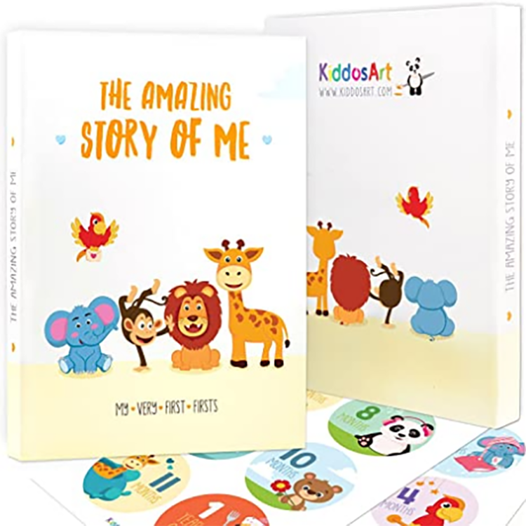 KiddosArt The Amazing Story of Me Baby Book
