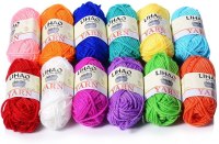 LIHAO Mini Yarn for Knitting