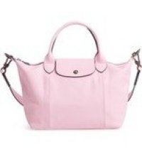 Longchamp Small Le Pliage Cuir Leather Shoulder Bag