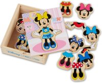 Melissa & Doug  Disney Minnie Mouse Mix and Match Dress-Up Wooden Play Set 