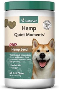 NaturVet Hemp Quiet Moments Soft Chews