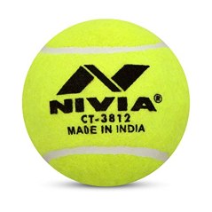 Nivia Heavy Tennis Ball Cricket Ball, 6 Pack