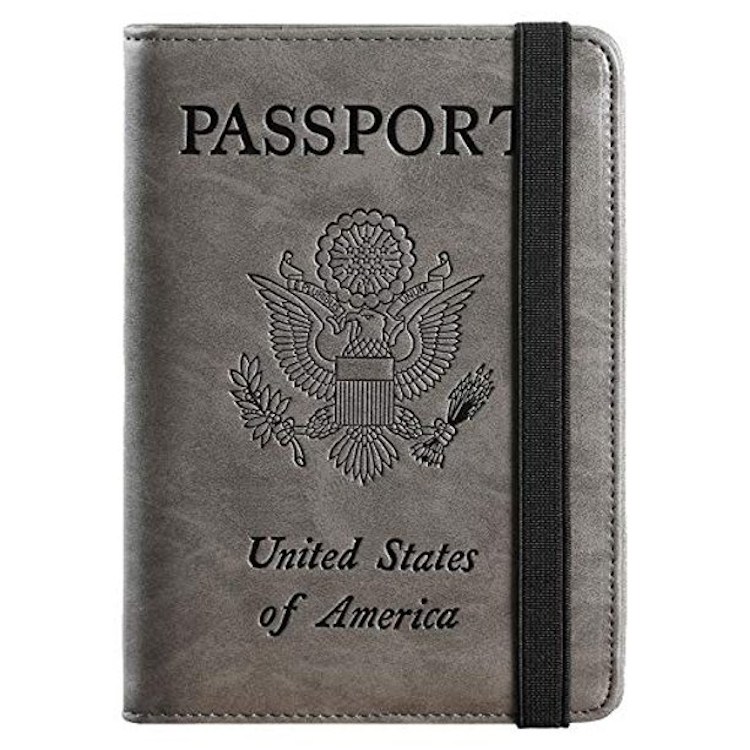 PASCACOO Passport Holder Cover Wallet