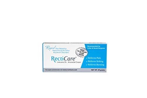 RectiCare Anorectal Lidocaine 5 Percent Cream