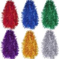 Shappy 6 Rolls Glitter Tinsel