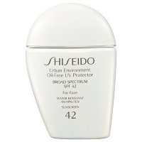 Shiseido Urban Environment Oil-Free UV Protector Broad Spectrum Face Sunscreen SPF 42