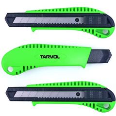 Tarvol Box Cutter Utility Knife (3 Pack)