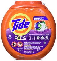 Tide PODS 3-in-1 HE Turbo Laundry Detergent Pacs