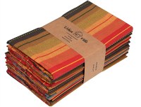 Urban Villa Cuisine Stripes Dinner Napkins